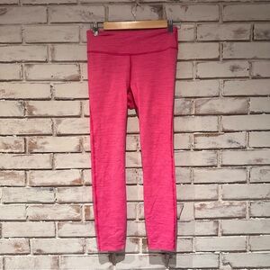 Outdoor voices pink space dye leggings size small